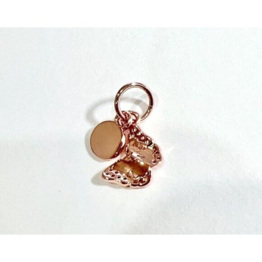 Pink Butterfly & Quote Double Dangle Charm ,Charms fit Pandora Bracelet - Picture 5 of 5